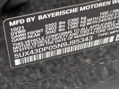 2022 BMW X3 sDrive30i