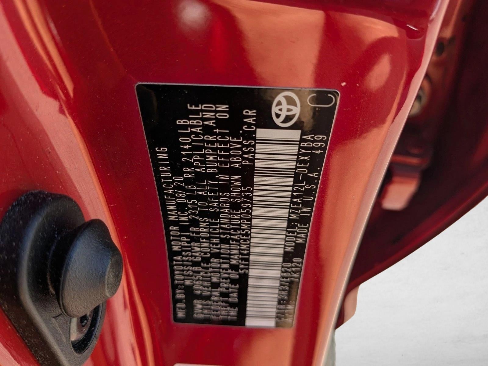 2021 Toyota Corolla XSE