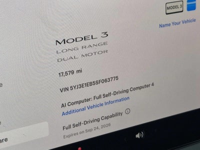 2025 Tesla Model 3 Long Range All-Wheel Drive
