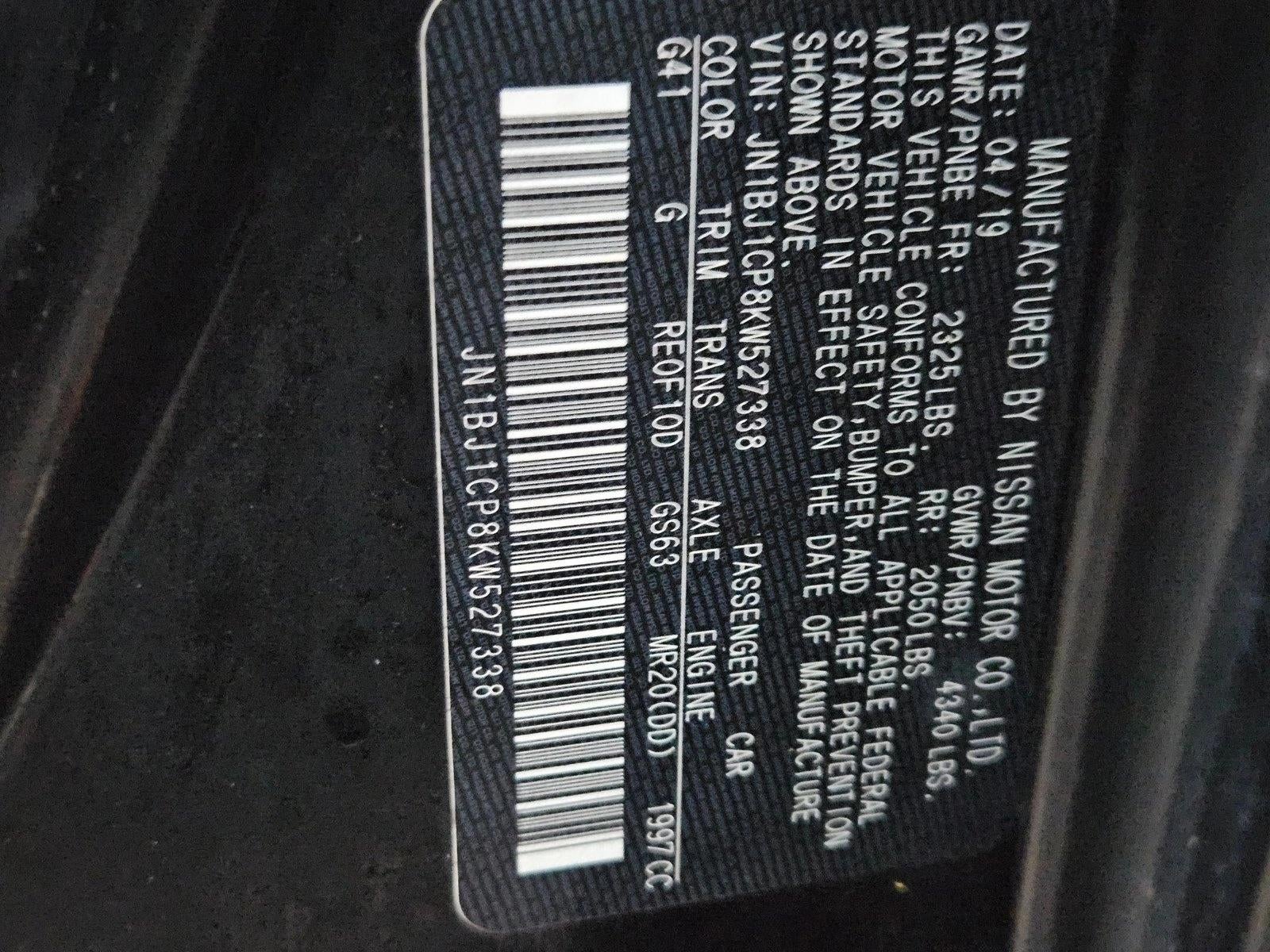 2019 Nissan Rogue Sport SL