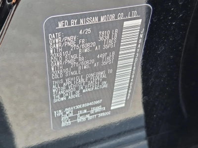 2025 Nissan Armada PRO-4X 4WD