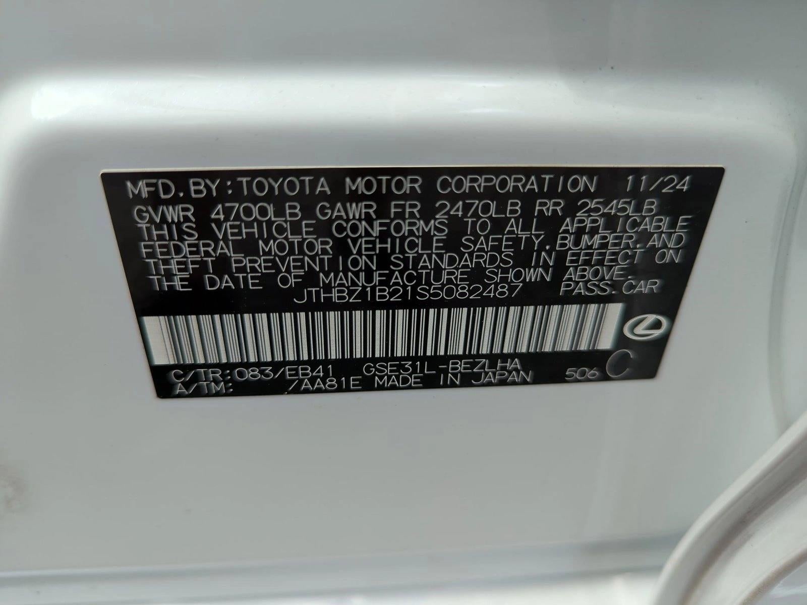 2025 Lexus IS IS 350 F SPORT Design