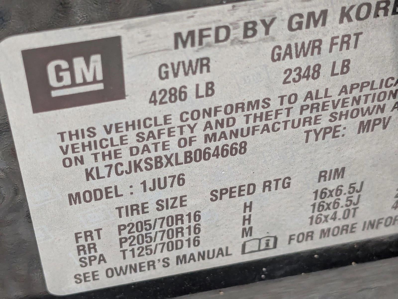 2020 Chevrolet Trax LS