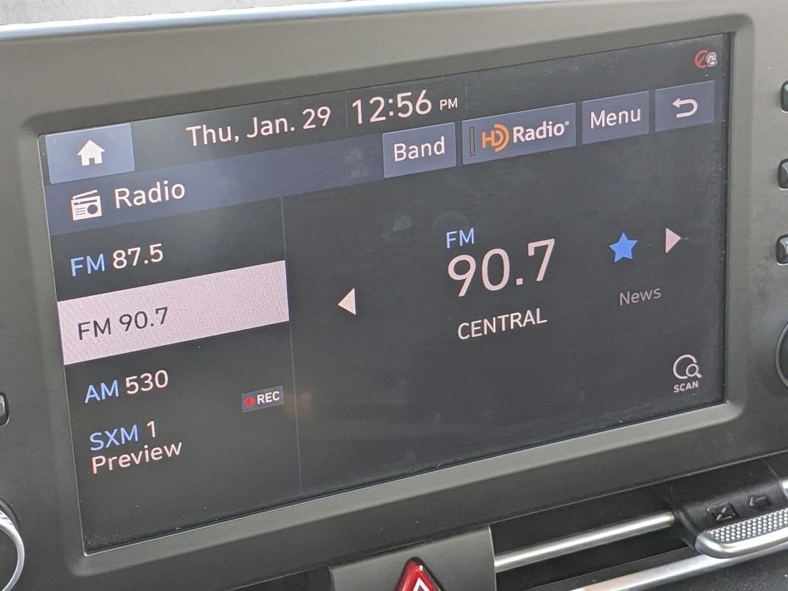 2022 Hyundai Elantra Hybrid Blue