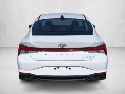 2022 Hyundai Elantra Hybrid Blue