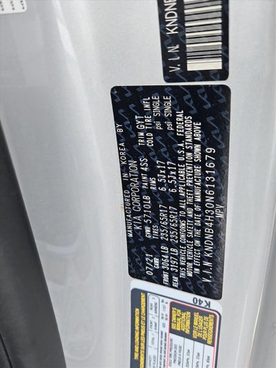 2022 Kia Carnival LX