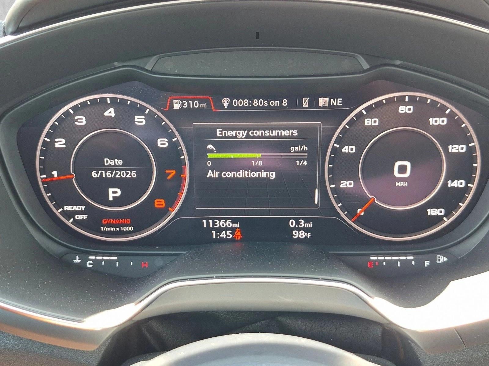 2019 Audi TT Coupe Base
