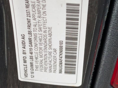 2019 Audi A4 Premium