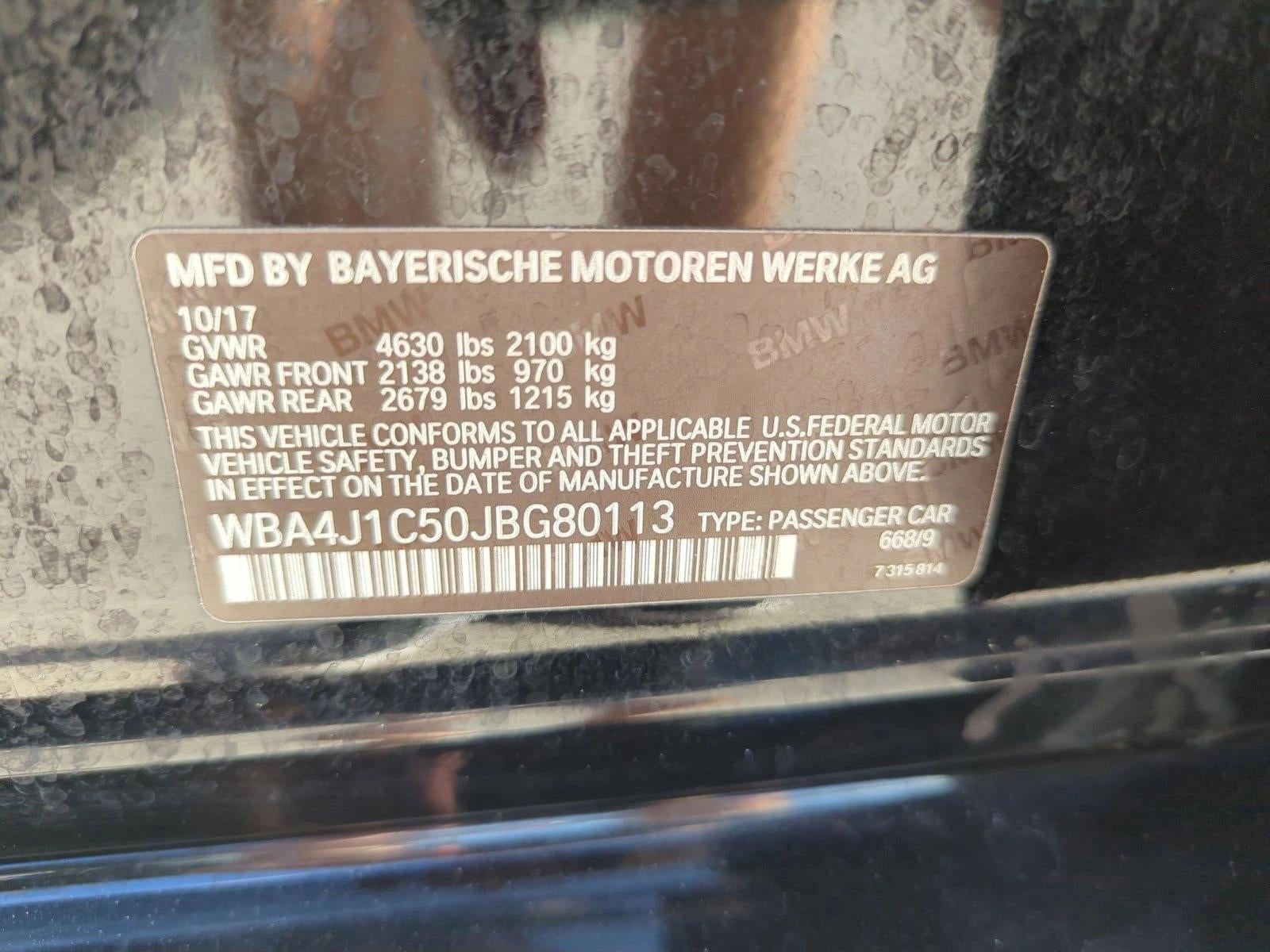 2018 BMW 4 Series 430i