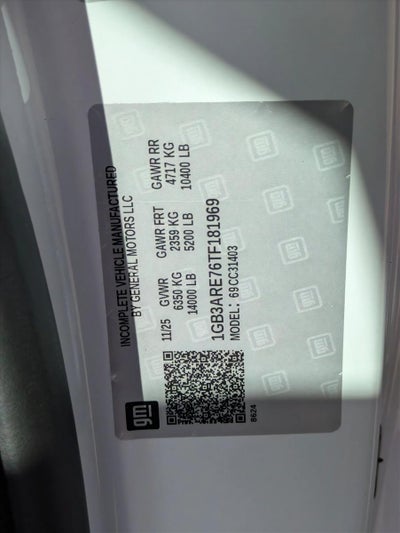 2026 Chevrolet Silverado 3500 HD Chassis Cab Work Truck