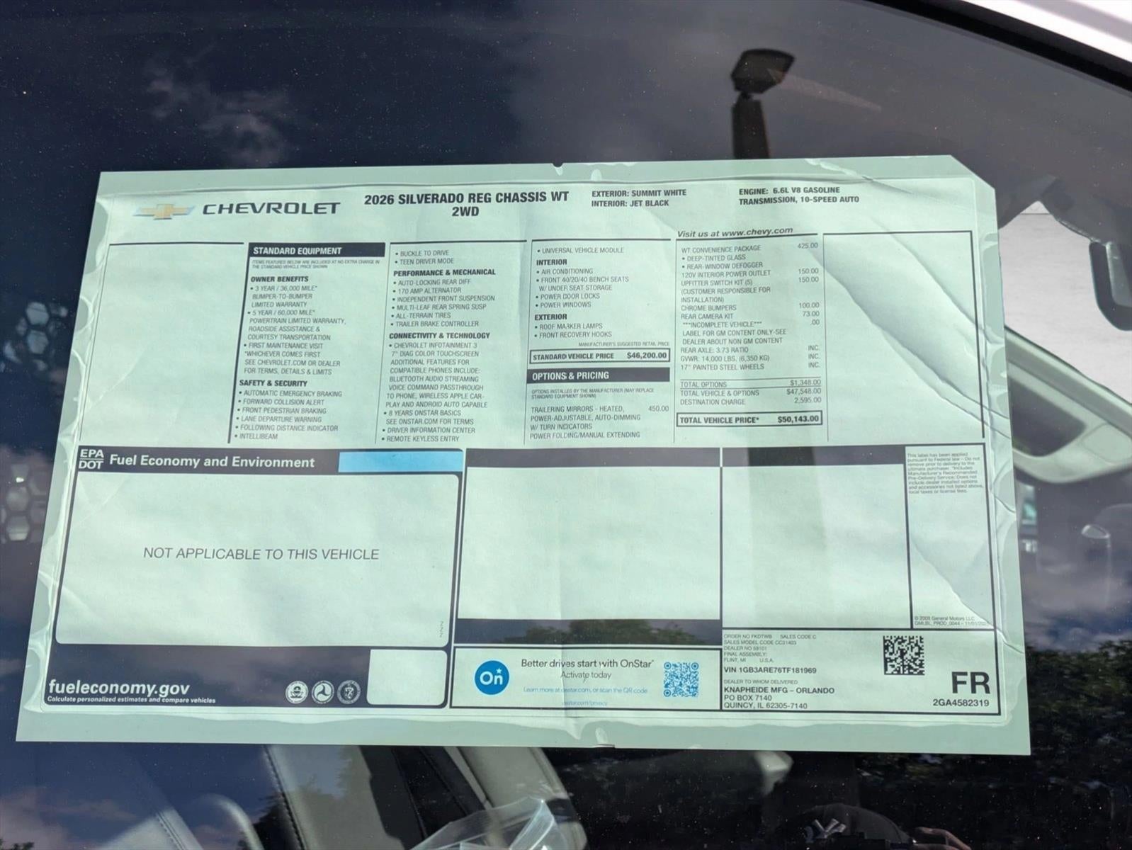 2026 Chevrolet Silverado 3500 HD Chassis Cab Work Truck