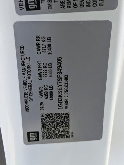 2025 Chevrolet Silverado 3500 HD Chassis Cab Work Truck