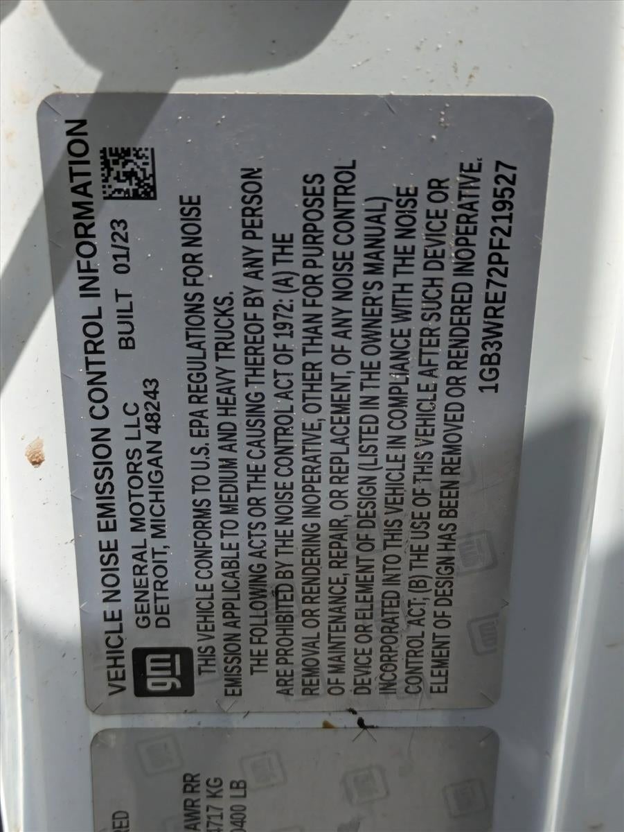 2023 Chevrolet Silverado 3500 HD Chassis Cab Work Truck