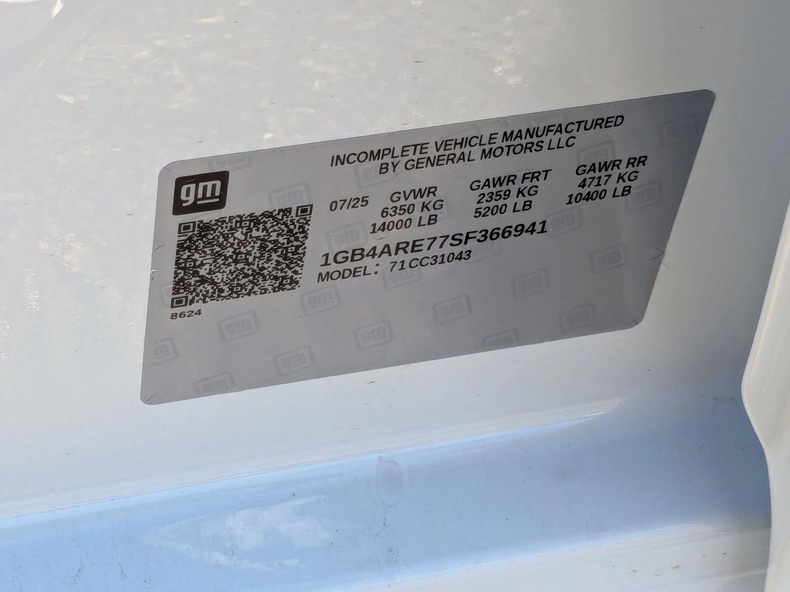 2025 Chevrolet Silverado 3500 HD Chassis Cab Work Truck