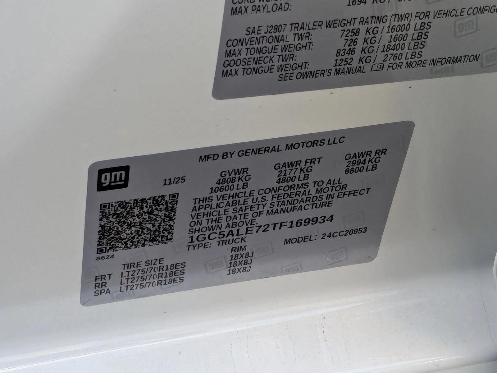 2026 Chevrolet Silverado 2500 HD WT