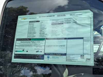 2025 Chevrolet Express Cargo Base