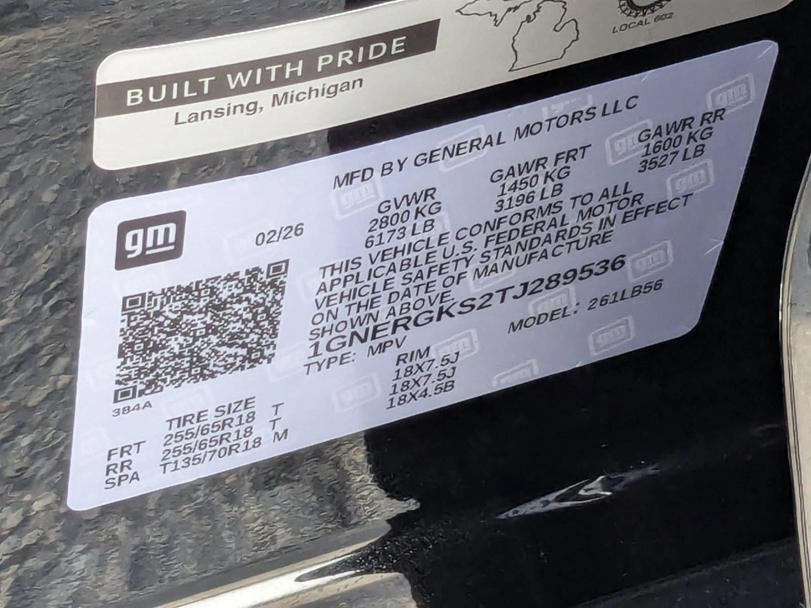 2026 Chevrolet Traverse LT