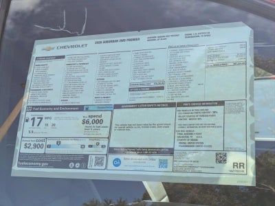 2026 Chevrolet Suburban Premier