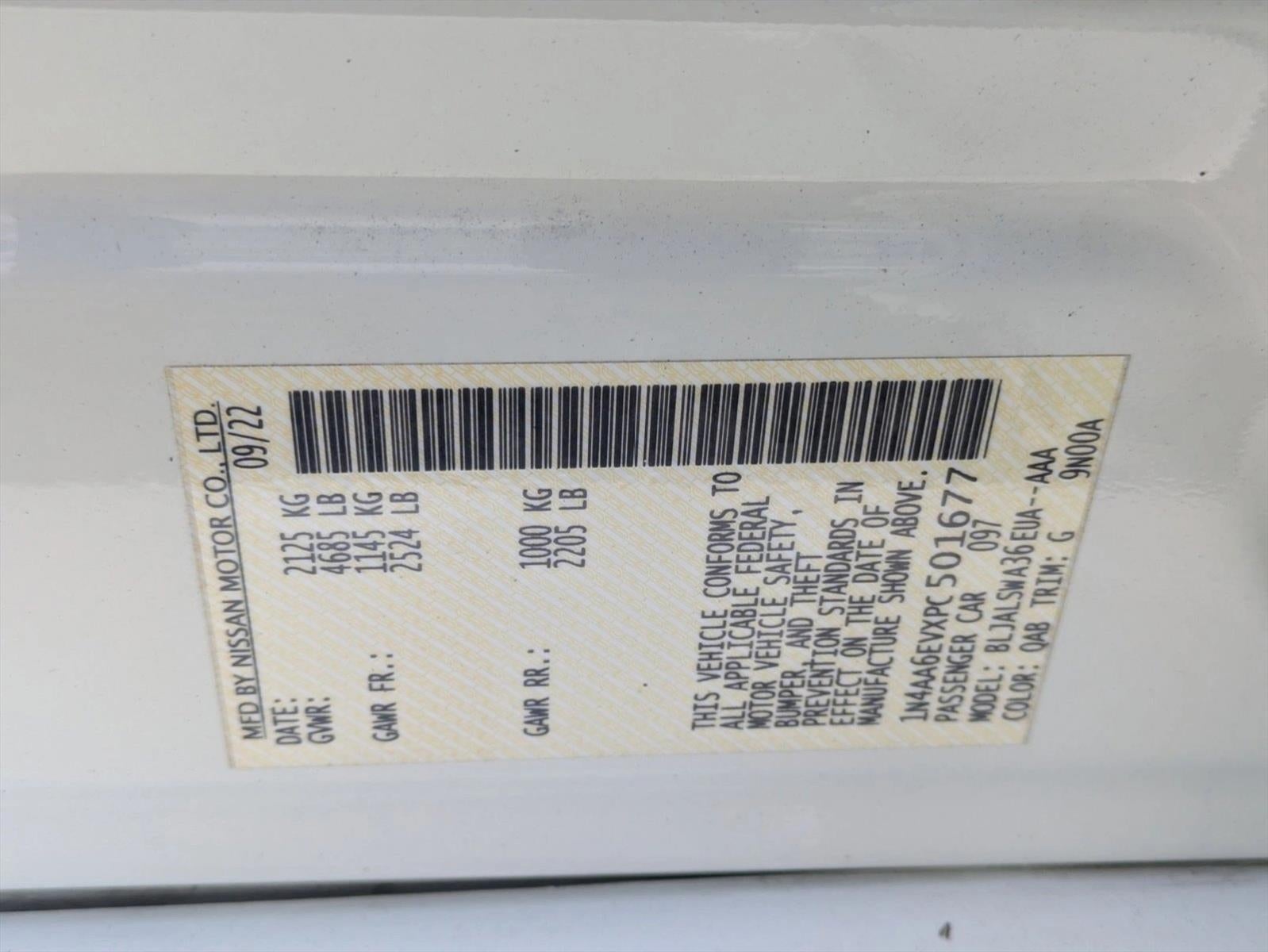 2023 Nissan Maxima SR Xtronic CVT