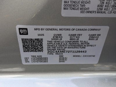 2026 Chevrolet Silverado 2500 HD Custom