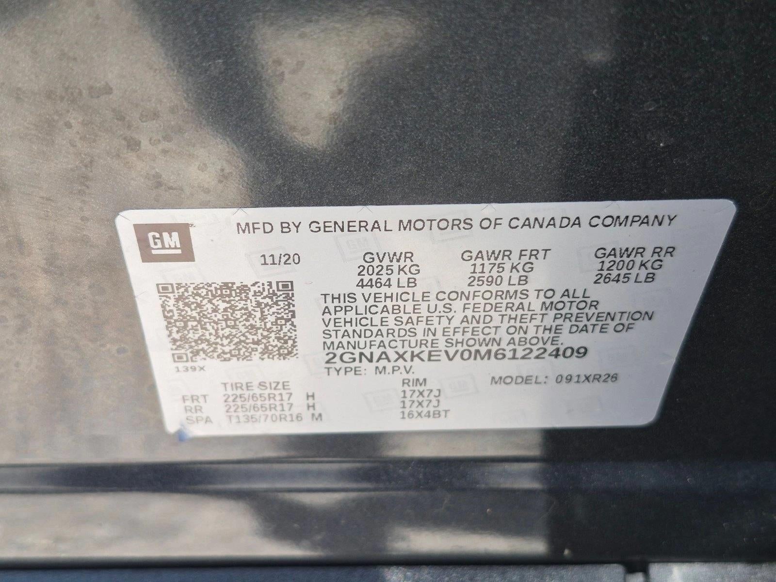 2021 Chevrolet Equinox LT
