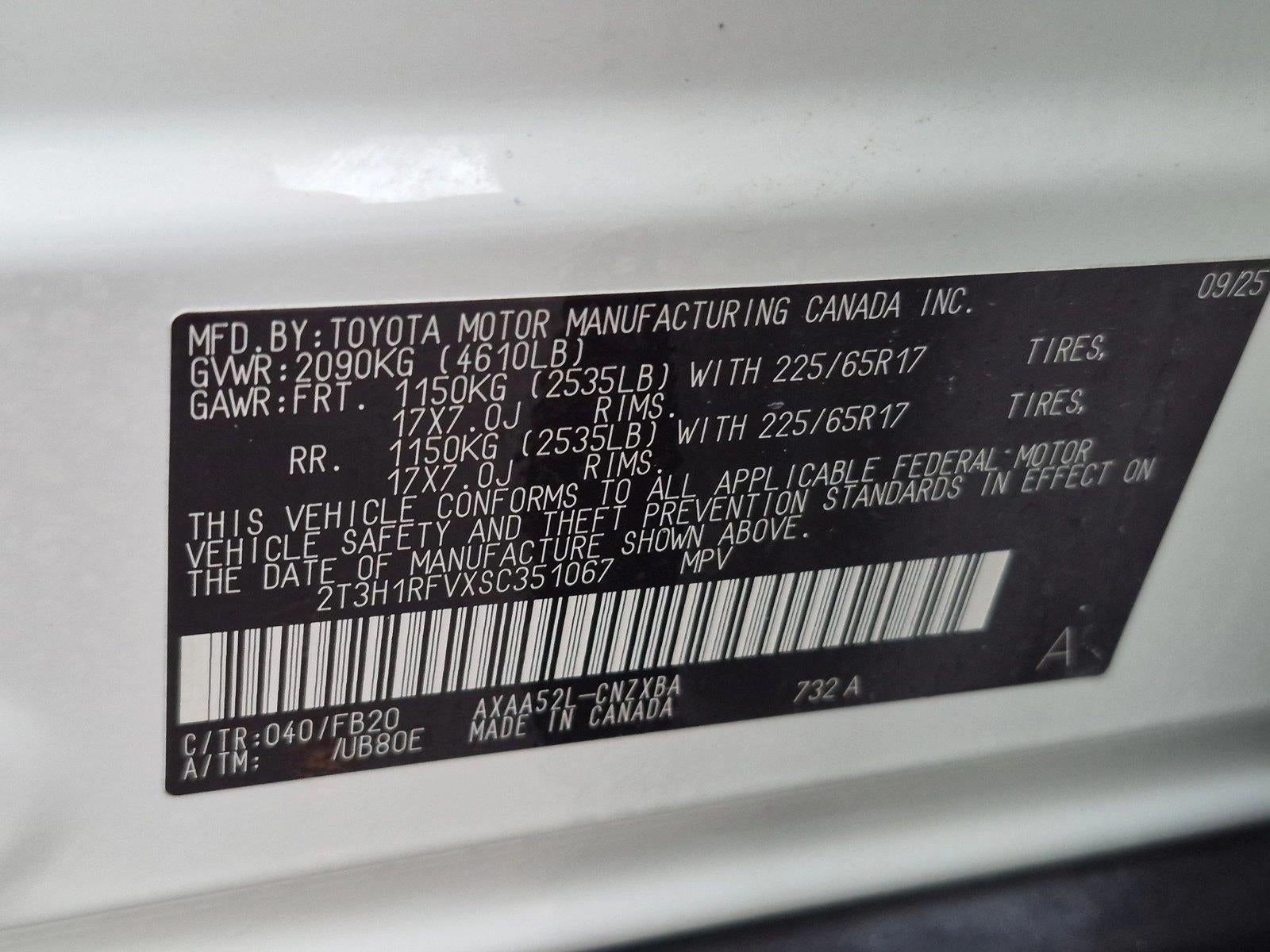 2025 Toyota RAV4 LE