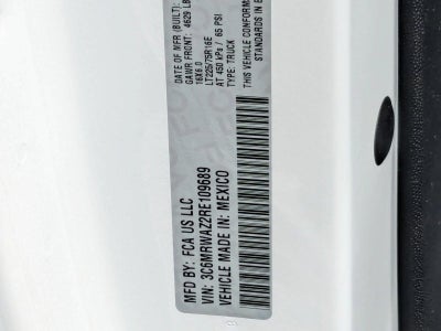 2024 RAM ProMaster 3500 Delivery Van BEV Base