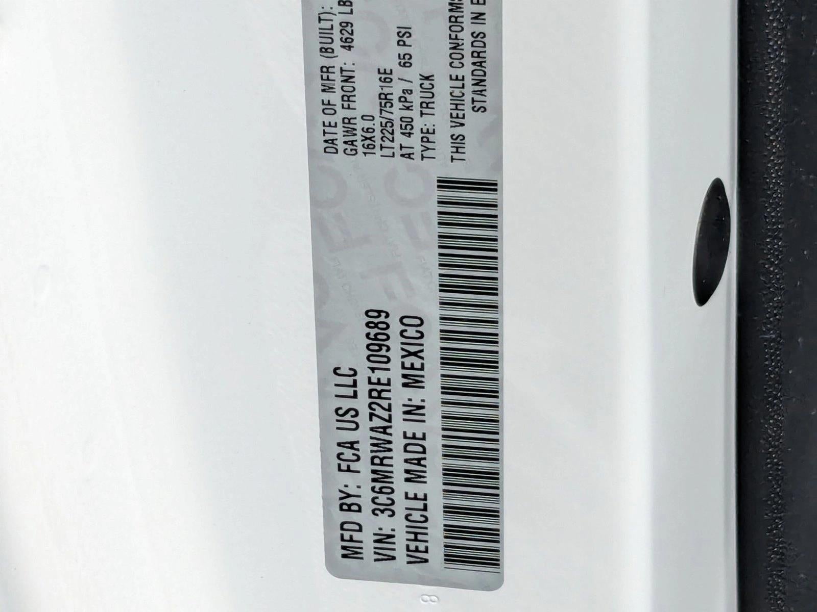 2024 RAM ProMaster 3500 Delivery Van BEV Base