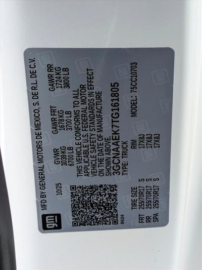 2026 Chevrolet Silverado 1500 WT