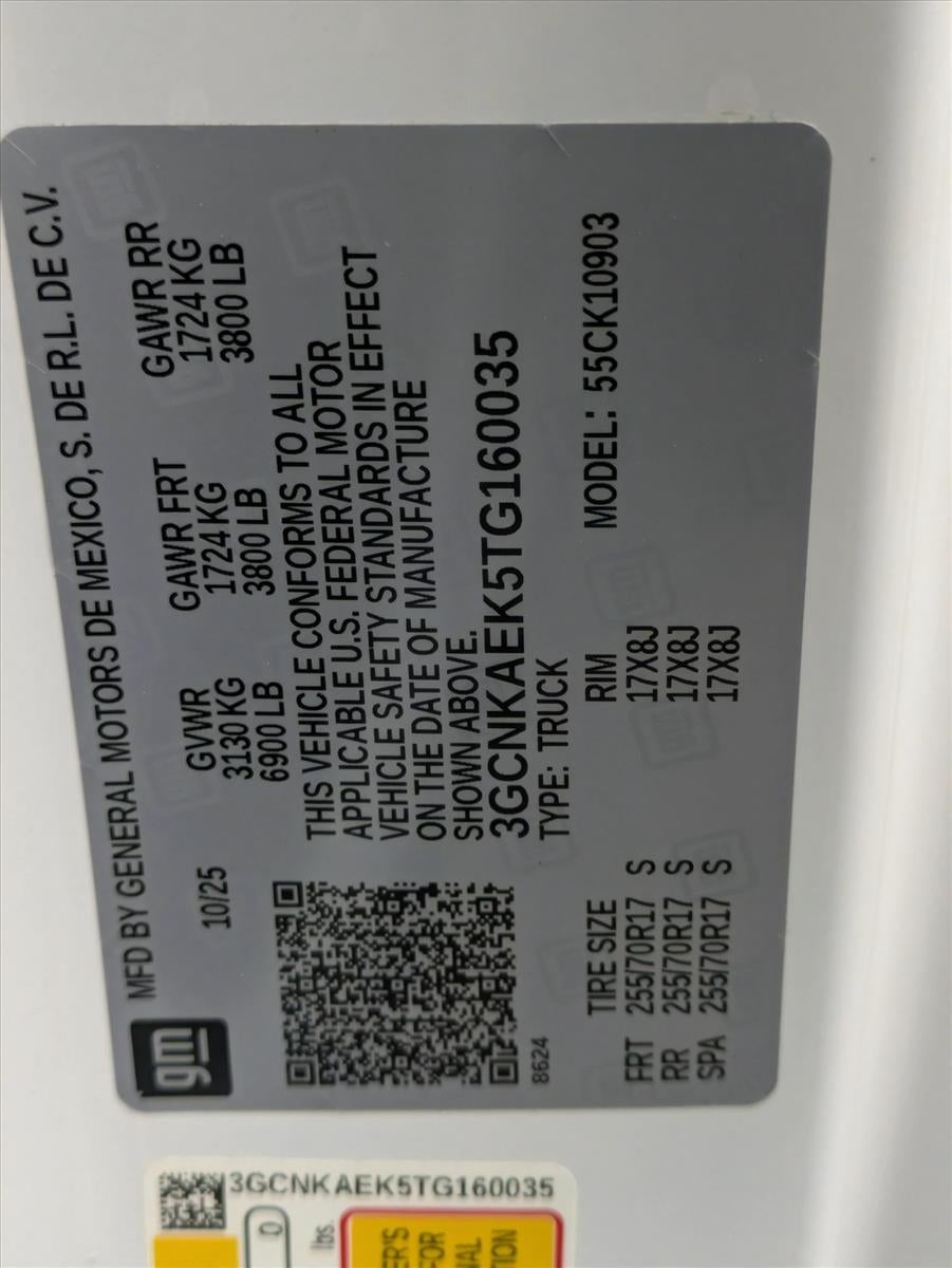 2026 Chevrolet Silverado 1500 WT