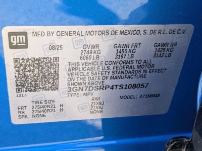 2026 Chevrolet Equinox EV RS