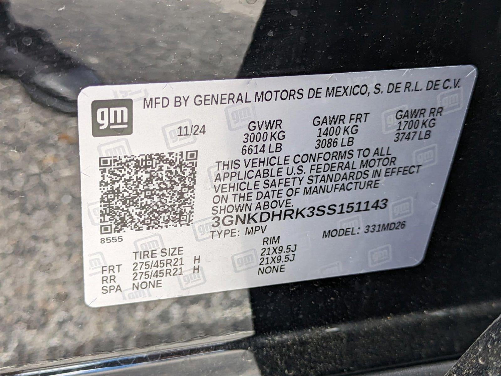 2025 Chevrolet Blazer EV RS