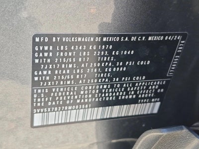 2024 Volkswagen Taos 1.5T S