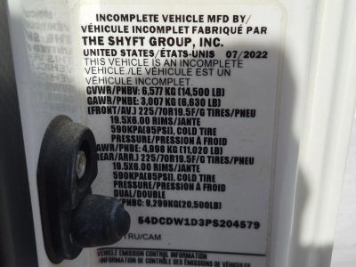 2023 Chevrolet Low Cab Forward 4500 HG 1WT
