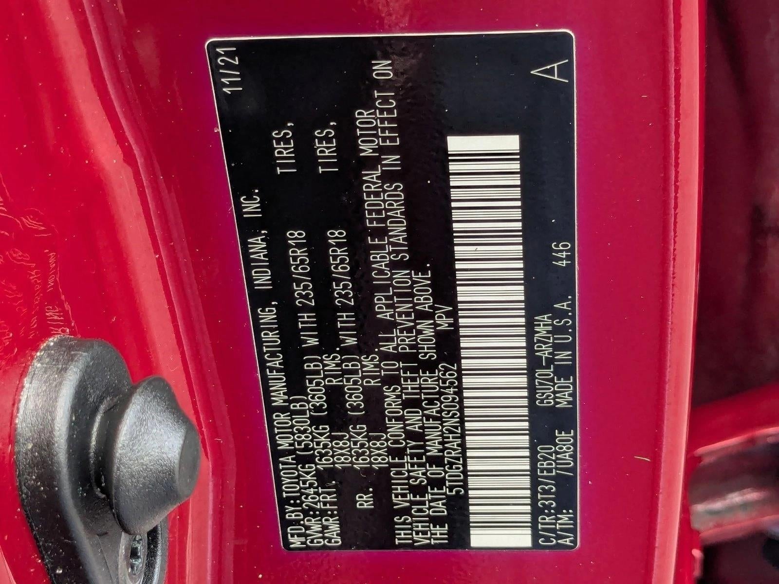 2022 Toyota Highlander XLE