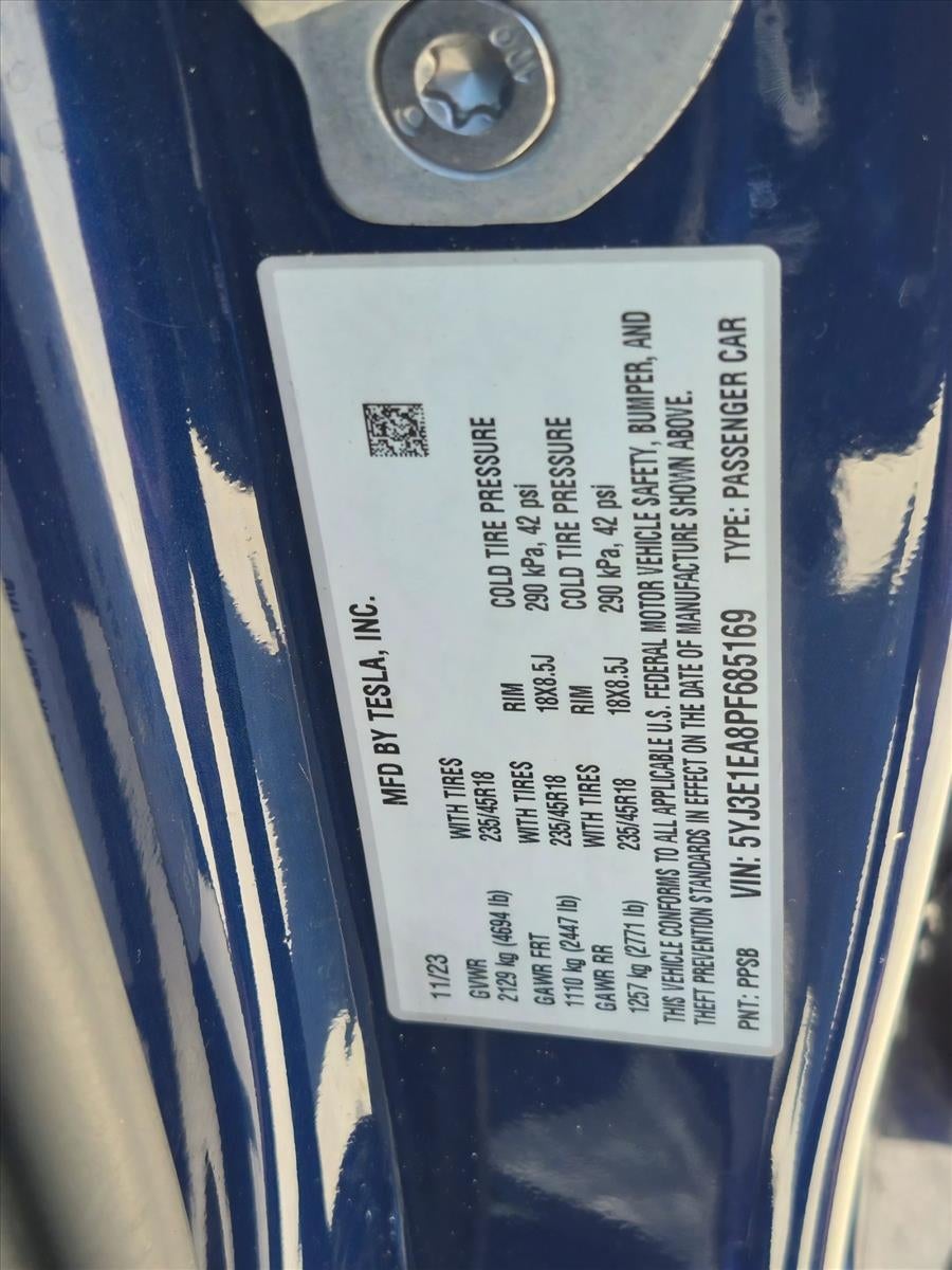 2023 Tesla Model 3 Base