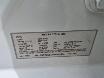 2022 Tesla Model Y Long Range