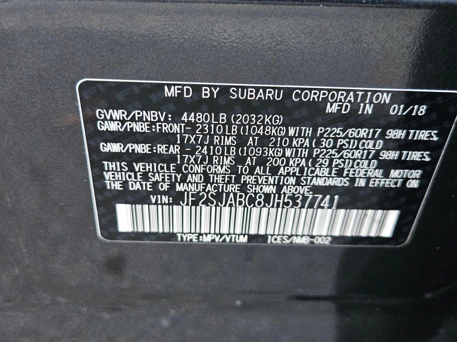 2018 Subaru Forester Base