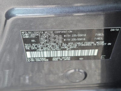 2016 Toyota RAV4 SE