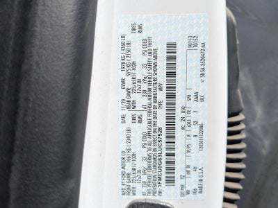 2020 Ford Escape SE FWD