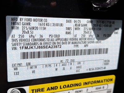 2025 Ford Expedition Max Active 4x4