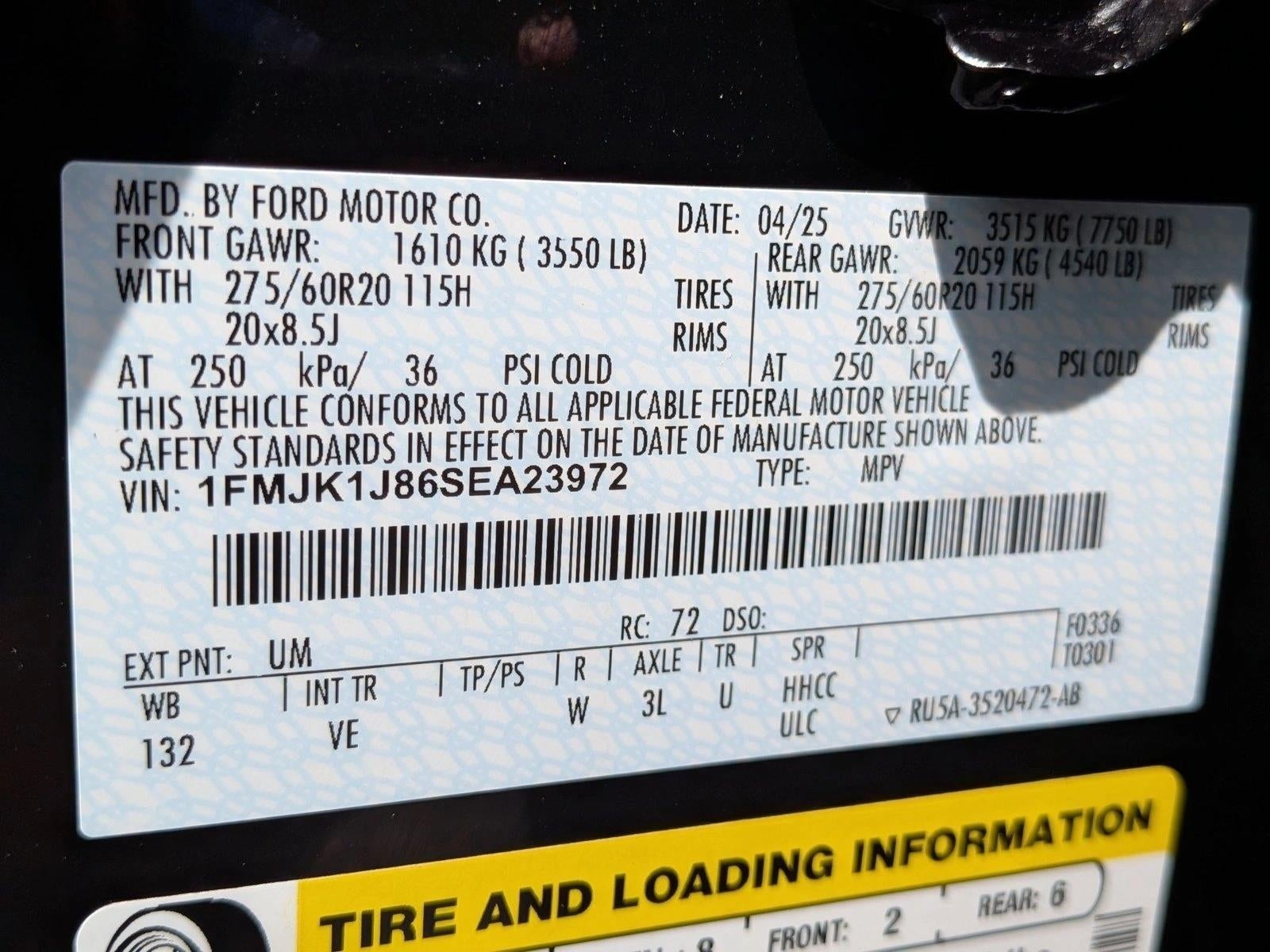 2025 Ford Expedition Max Active 4x4