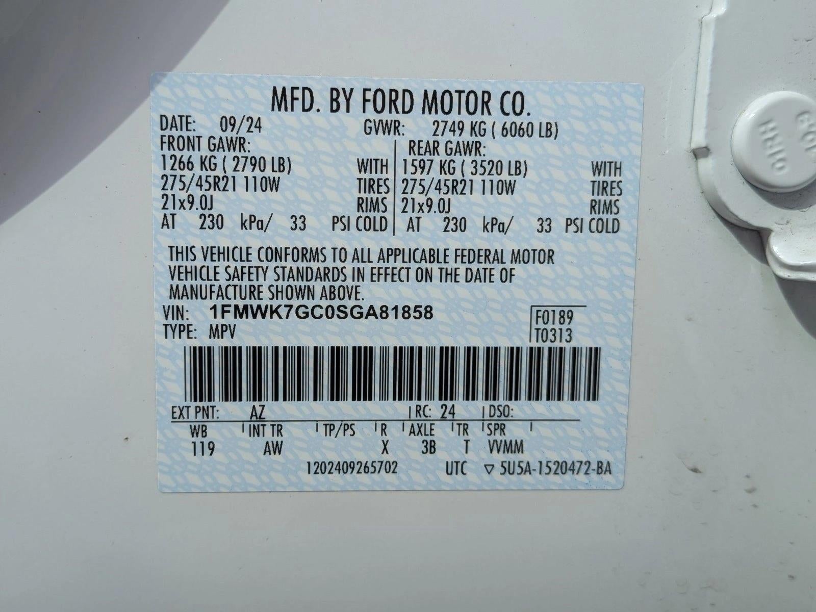2025 Ford Explorer ST RWD