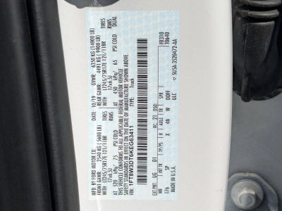 2019 Ford Super Duty F-350 DRW King Ranch 4WD Crew Cab 8' Box