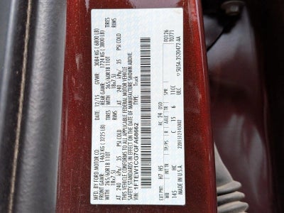 2016 Ford F-150 2WD SuperCrew 5-1/2 Ft Box Lariat