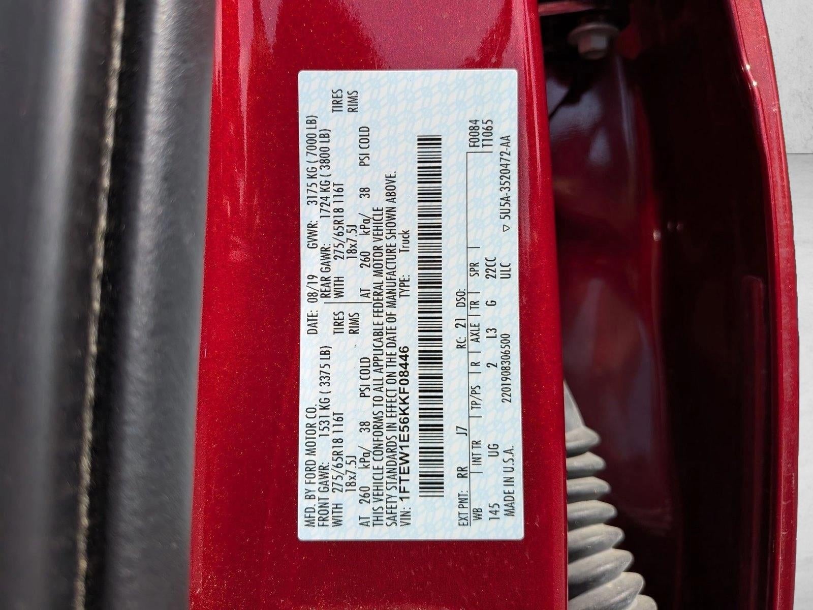 2019 Ford F-150 XLT 4WD SuperCrew 5.5' Box