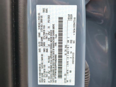 2023 Ford F-150 Tremor 4WD SuperCrew 5.5' Box