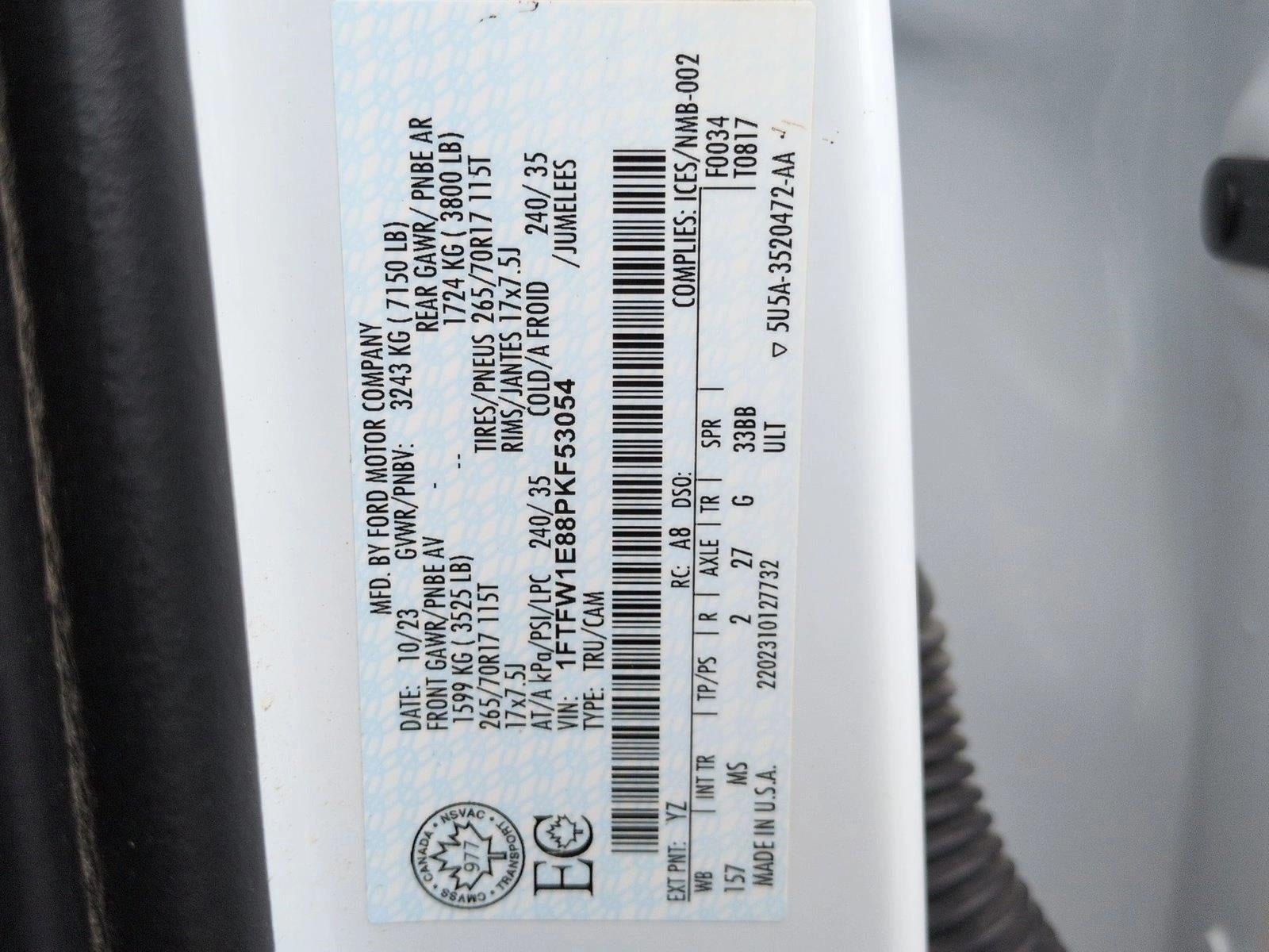 2023 Ford F-150 XLT 4WD SuperCrew 5.5' Box