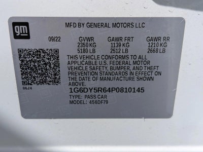 2023 Cadillac CT5-V 4dr Sdn Blackwing