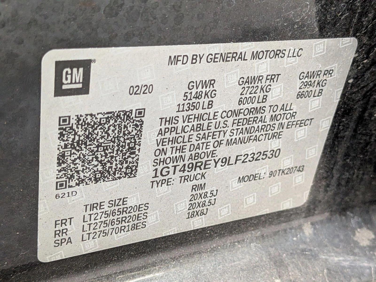 2020 GMC Sierra 2500 HD Crew Cab Standard Box 4-Wheel Drive Denali